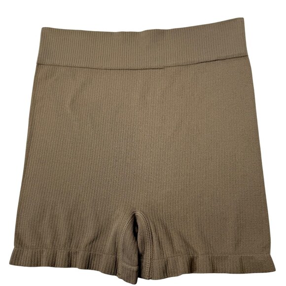 SKIMS Stretch Rib Bike Short NEW Desert XXS/XS - Picture 2 of 11